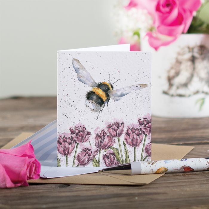 'Flight of the Bumblebee' Bee Enclosure Card