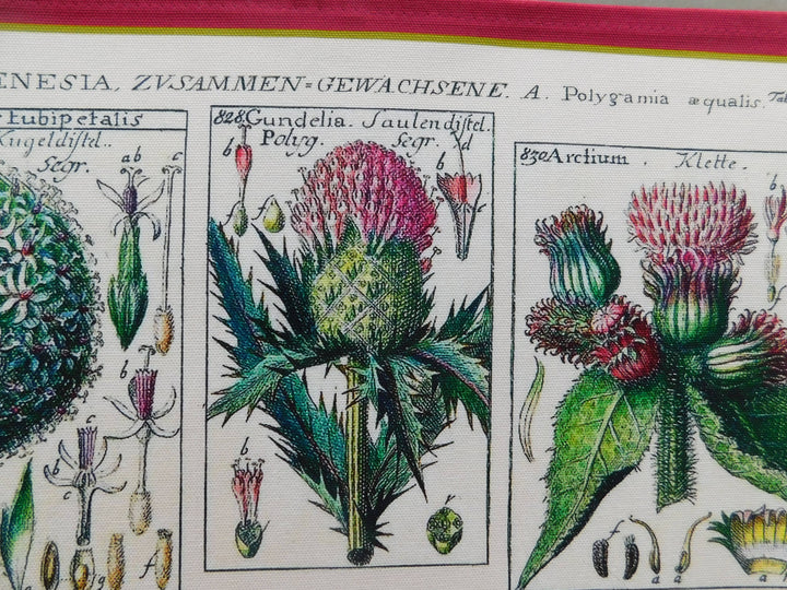 Thistle Antique Print Tea Towel