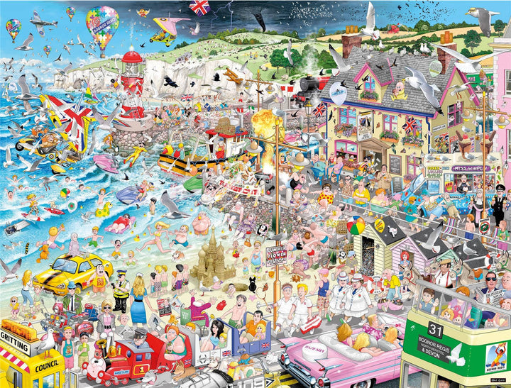 I Love Summer - 1000 Piece Jigsaw Puzzle by Mike Jupp