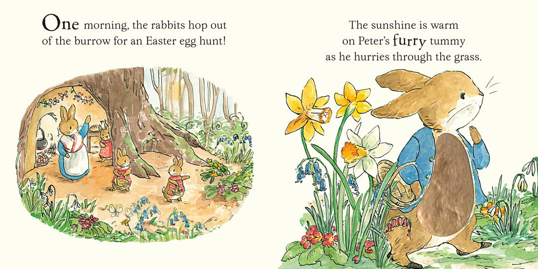 Peter Rabbit: Fluffy Easter Book