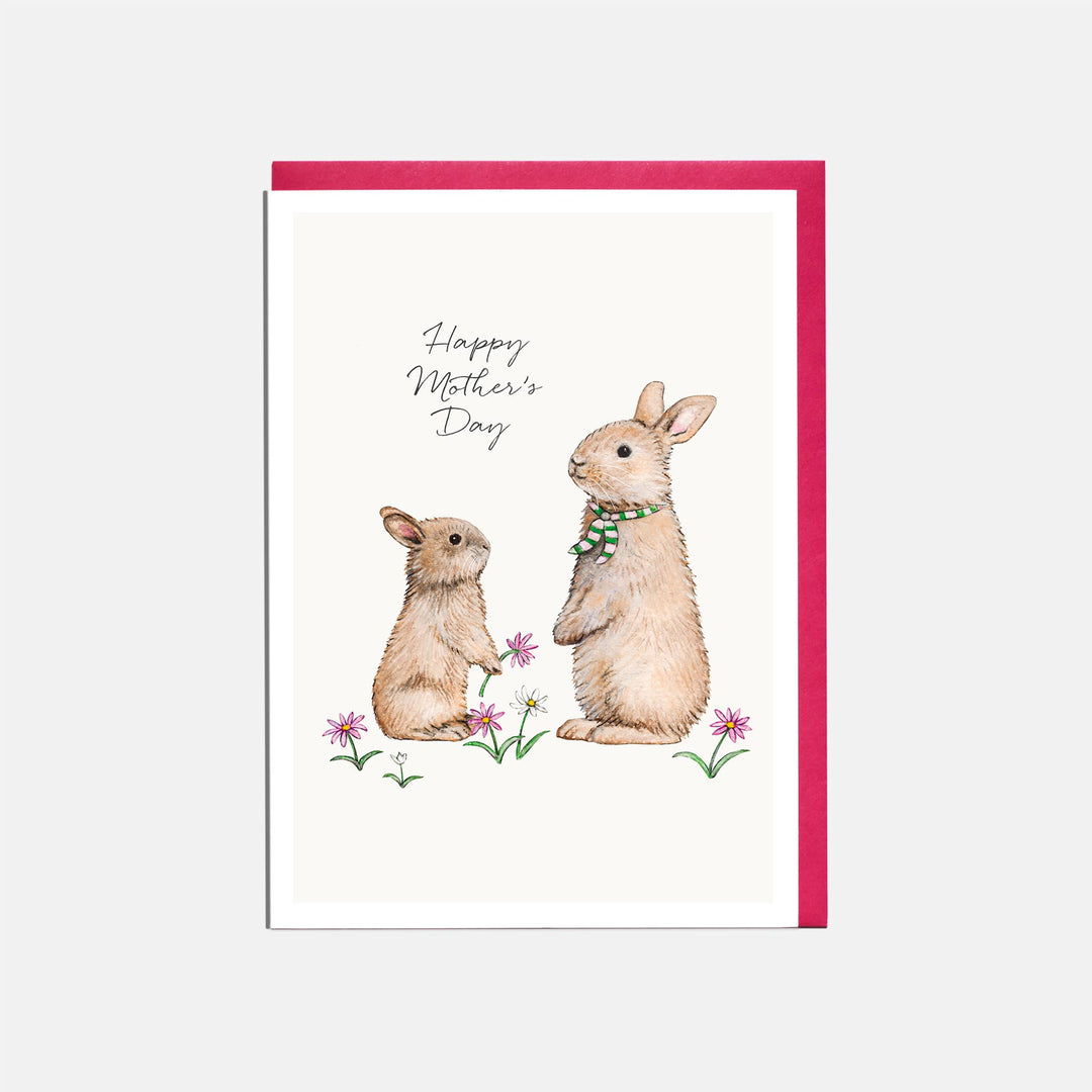 Bunny Rabbit Mother's Day Card