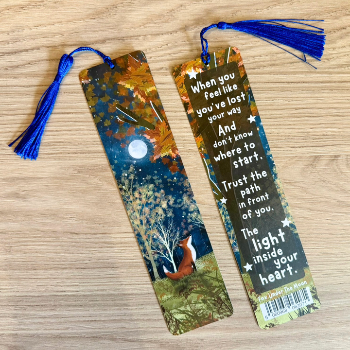 'Trust The Path' Bookmark with tassel