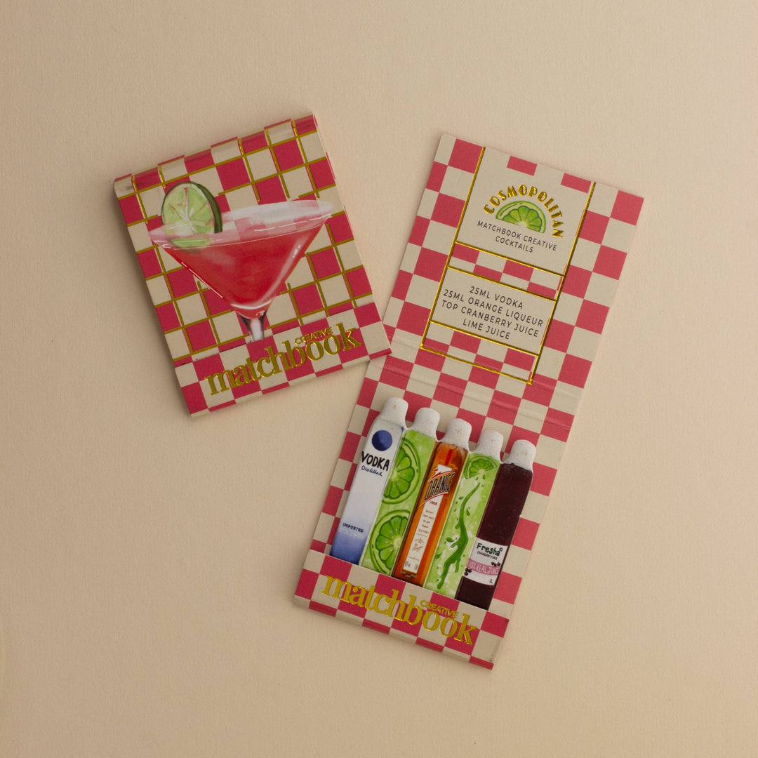 Cosmo Ingredients Matchbook