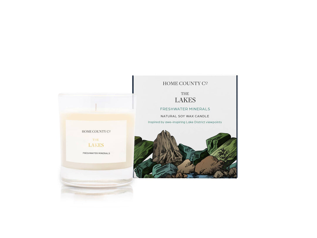 The Lakes- Freshwater Minerals Candle
