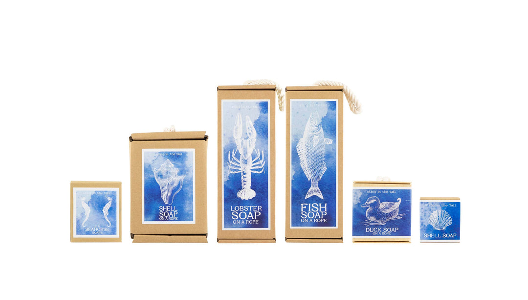 Blue Label Duck Soap on a Rope 100g
