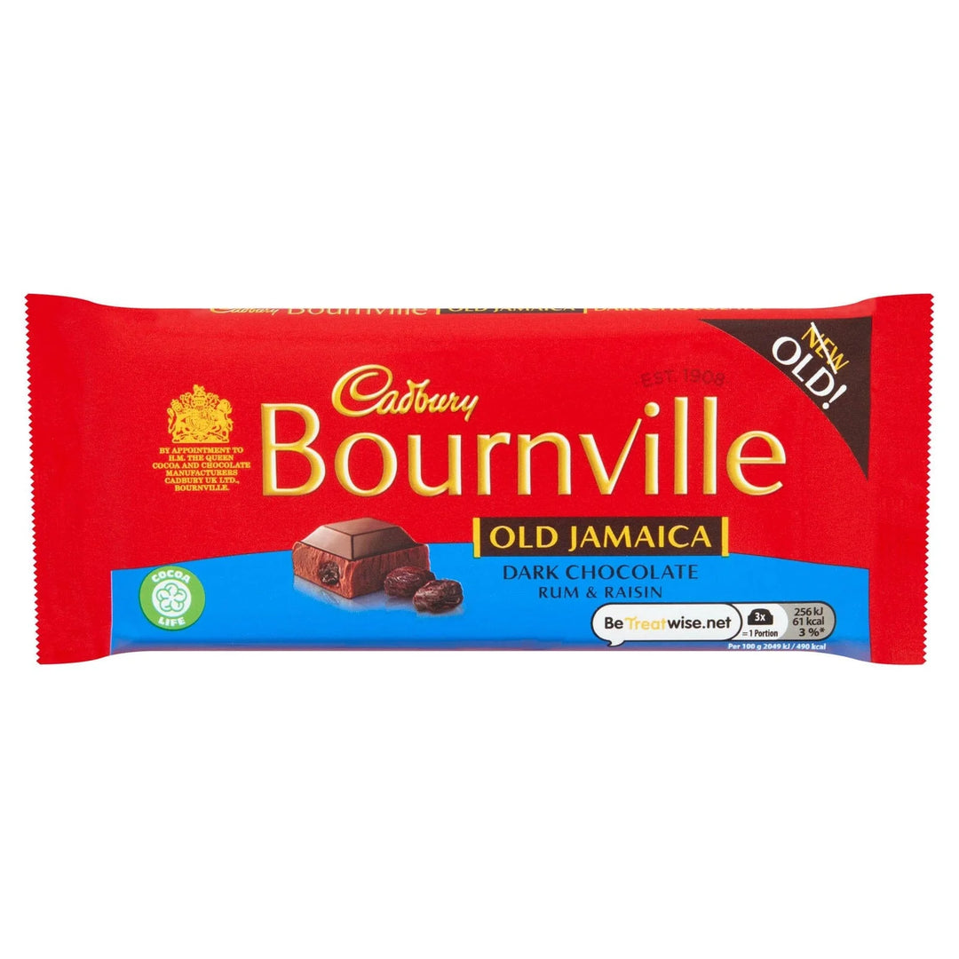 Bournville Old Jamaica Dark Chocolate Bar 100g