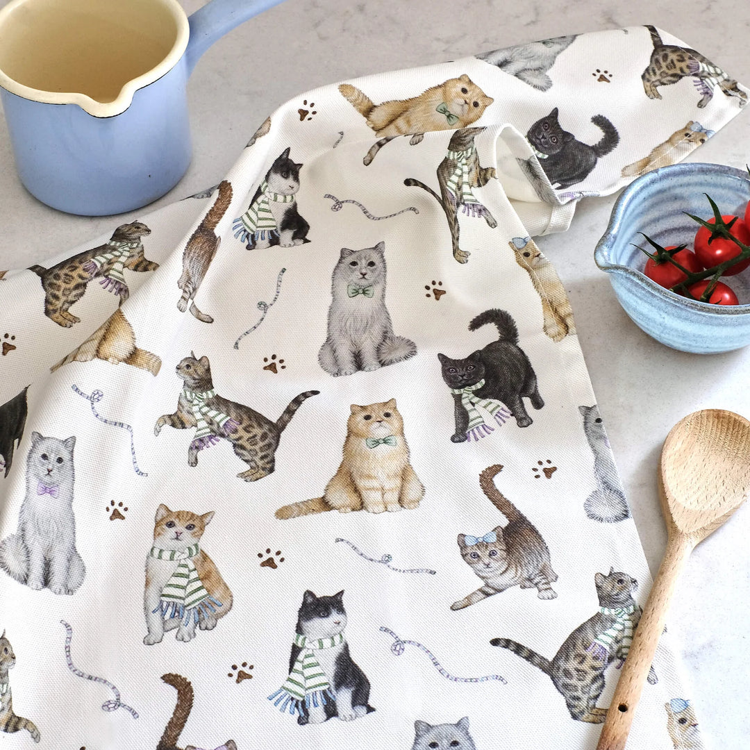 Cats Tea Towel