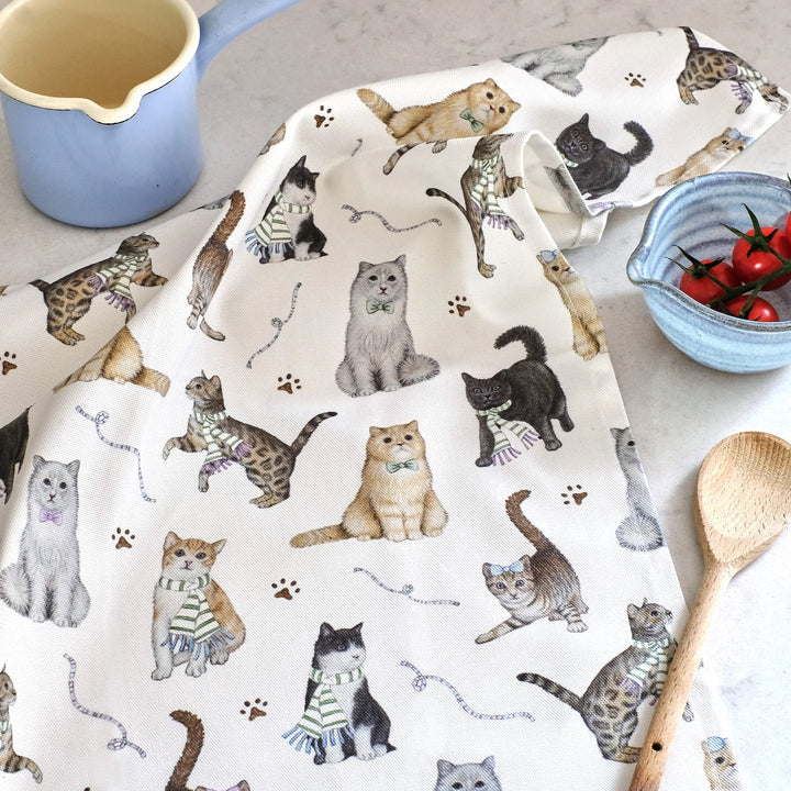 Cats Tea Towel