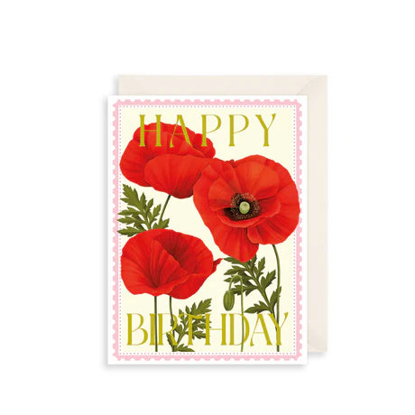 Poppies Greeting Card