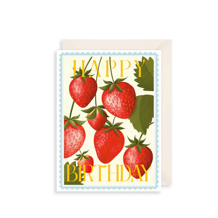 Strawberries Greeting Card