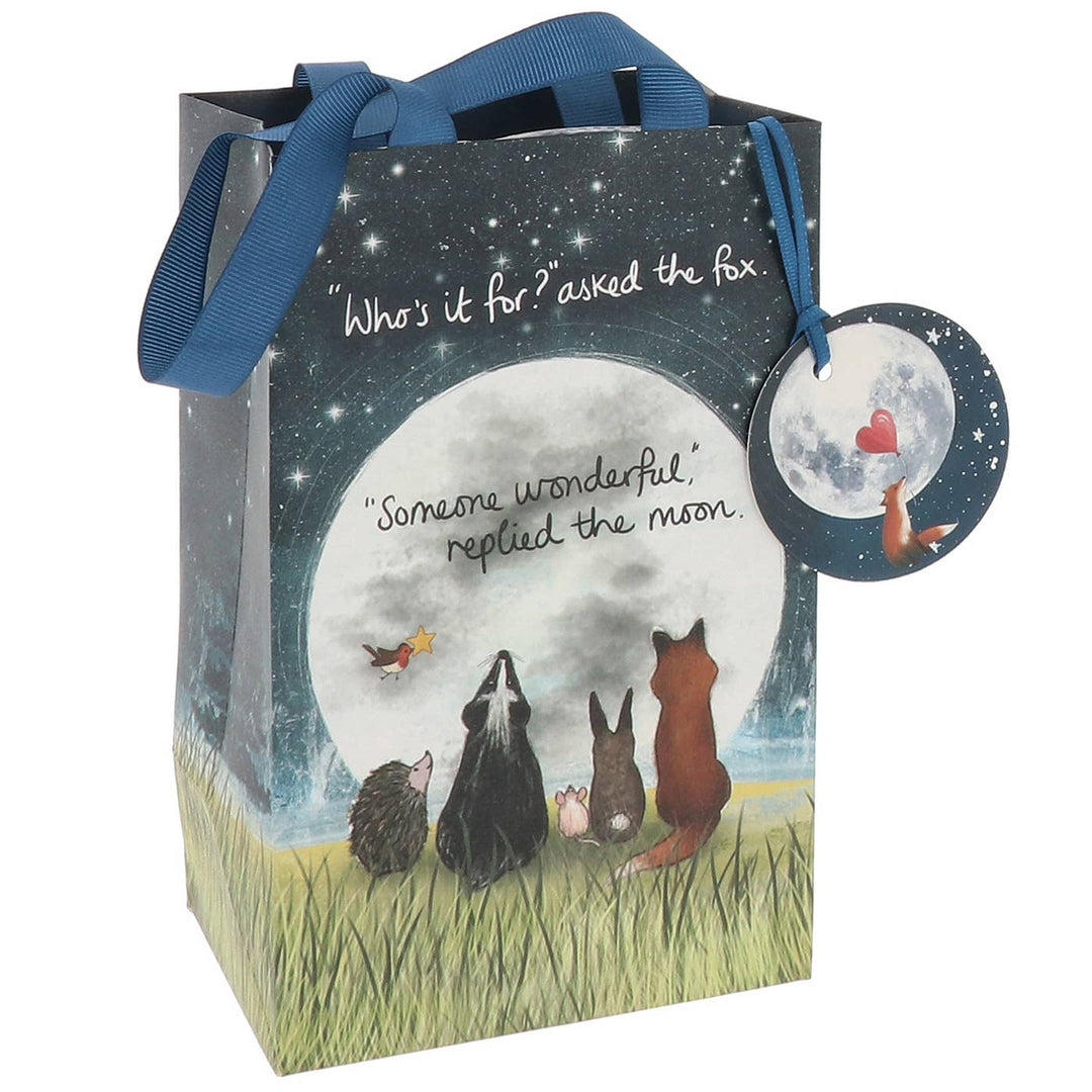 Fox Under The Moon Someone Wonderful Small Gift Bag