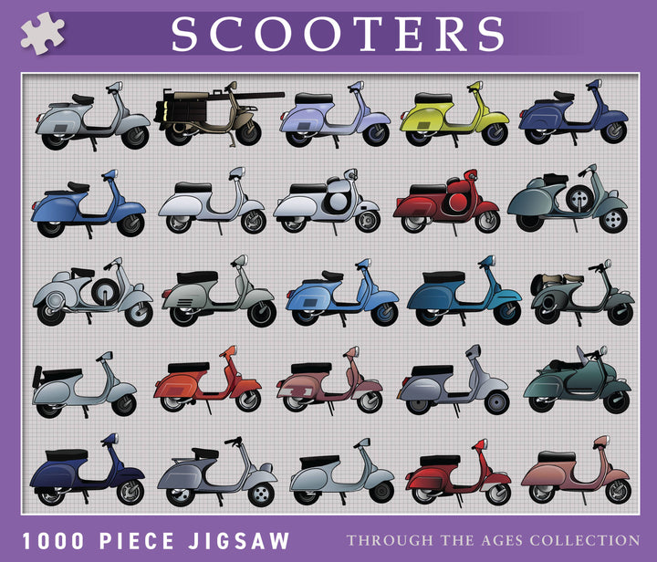 Scooters 1000 Piece Jigsaw