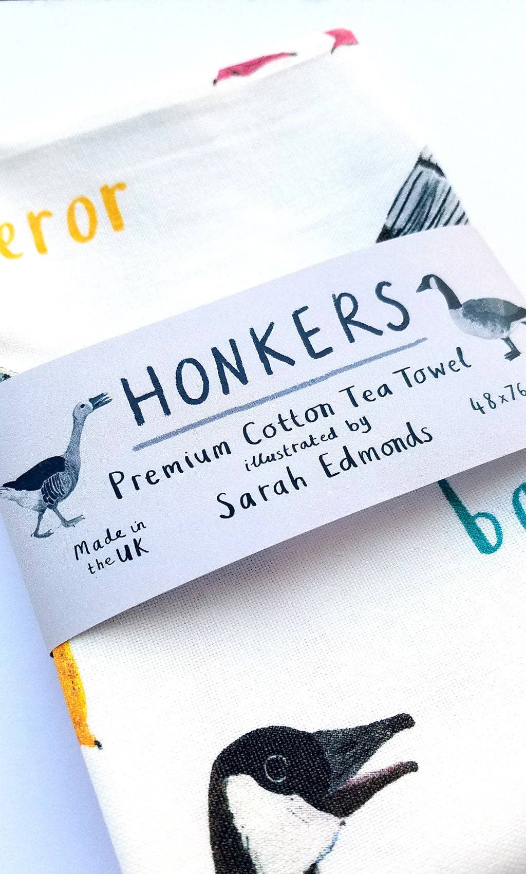 Honkers Bird Cotton Tea Towel