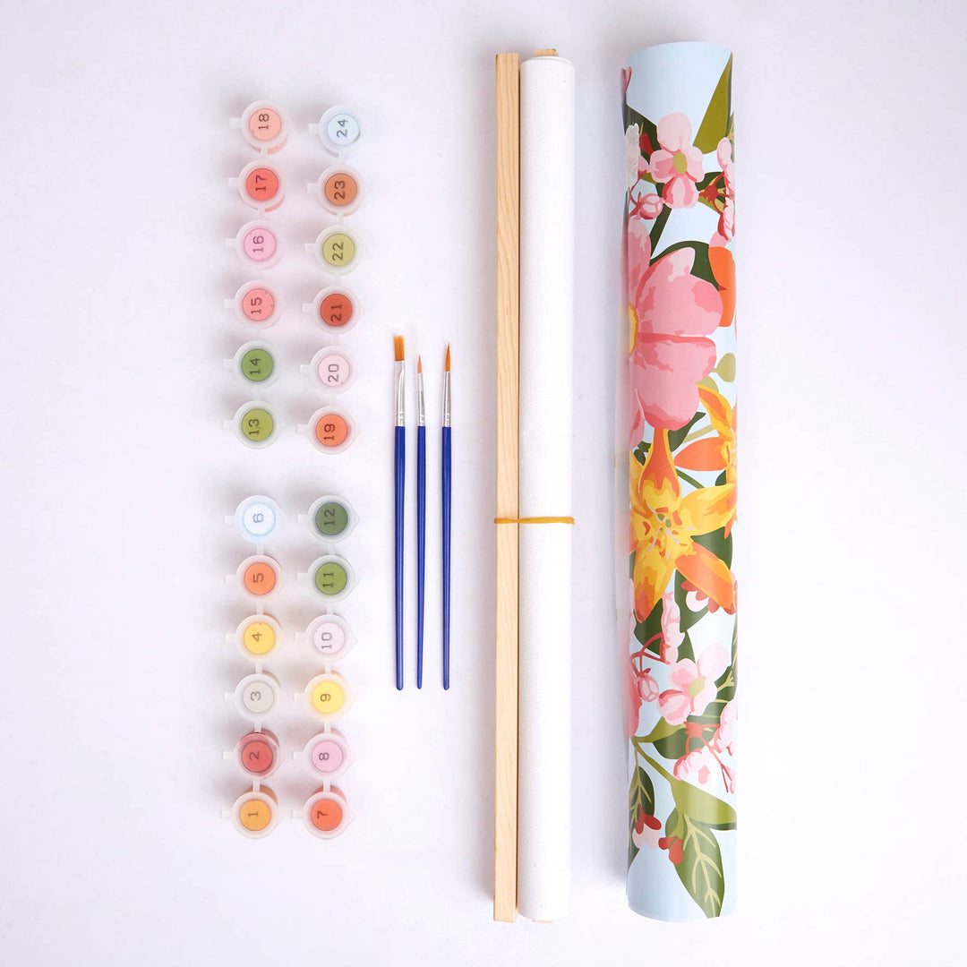 Royal Horticultural Society Flower Boom Paint By Numbers Kit
