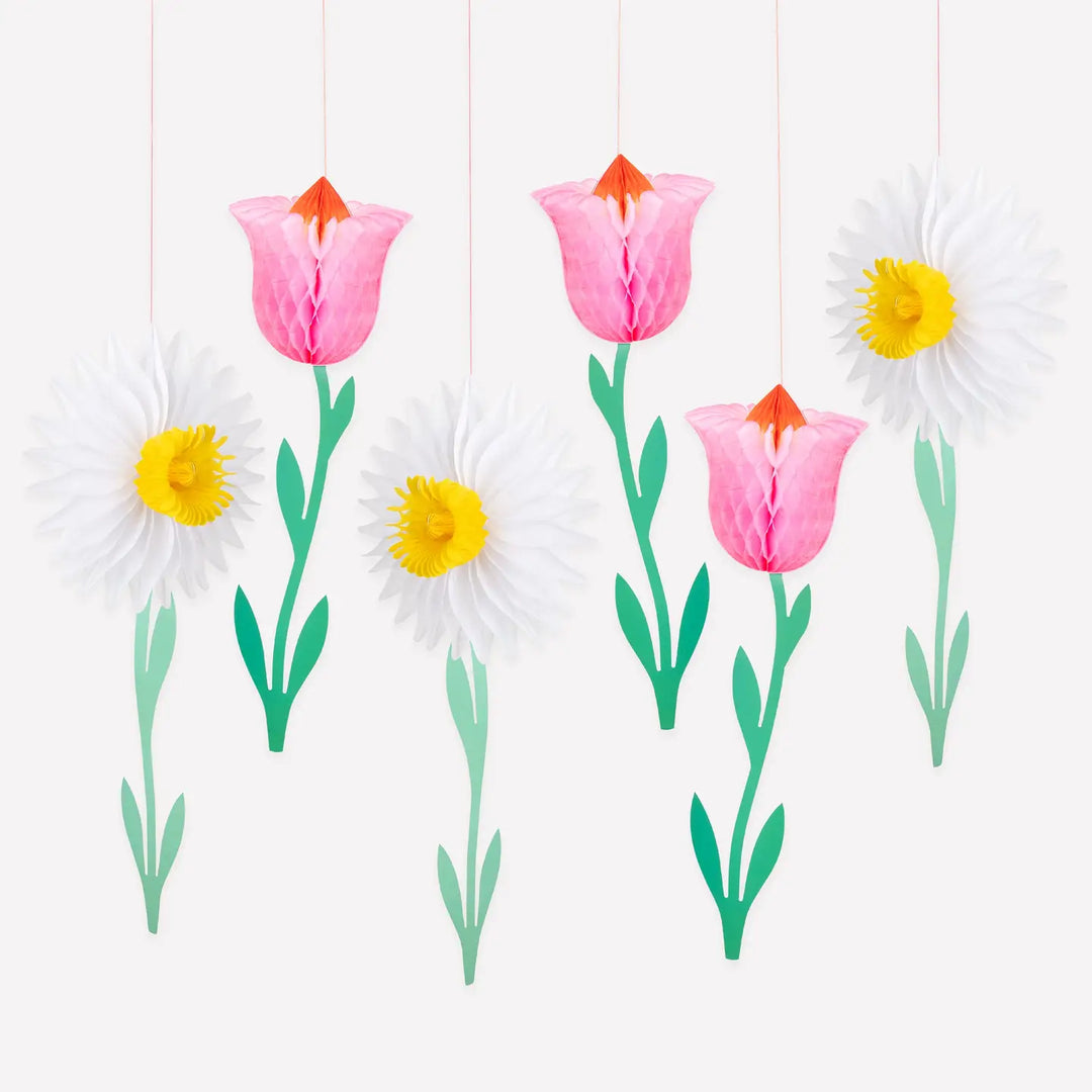 Honeycomb Flower Decorations
