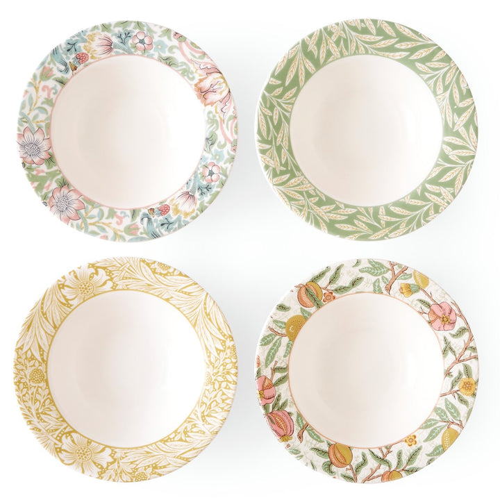 William Morris Co. Set of 4 Assorted Cereal Bowls by Spode