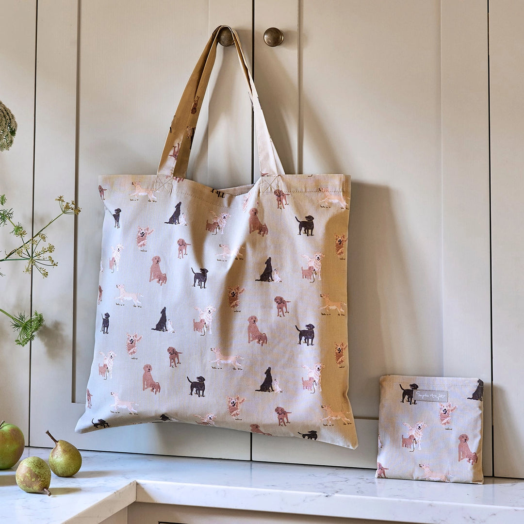 Labradors & Retrievers Folding Shopping Bag