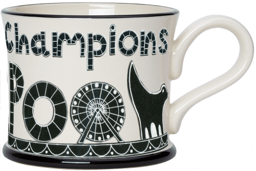 Champions - Liverpool Mug by Moorland Pottery