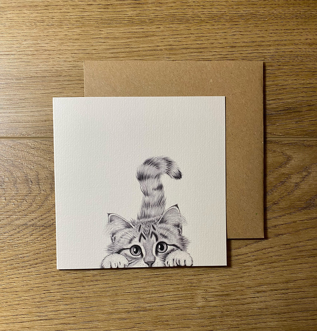 Chester Cat Greetings Card