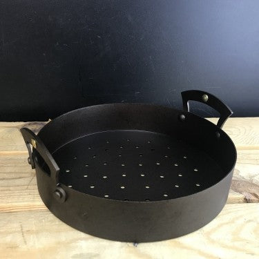 8.5 Inch Spun Iron Chestnut Roaster
