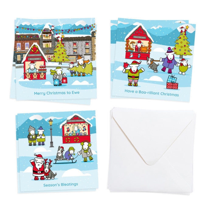 Herdy Christmas Card 6 Pack