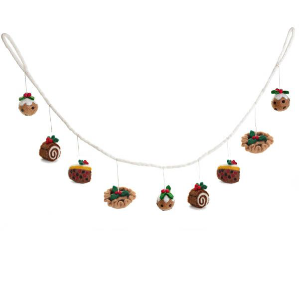 Christmas Dessert Garland