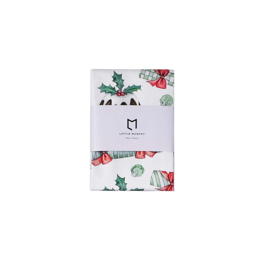 Christmas Feast Tea Towel