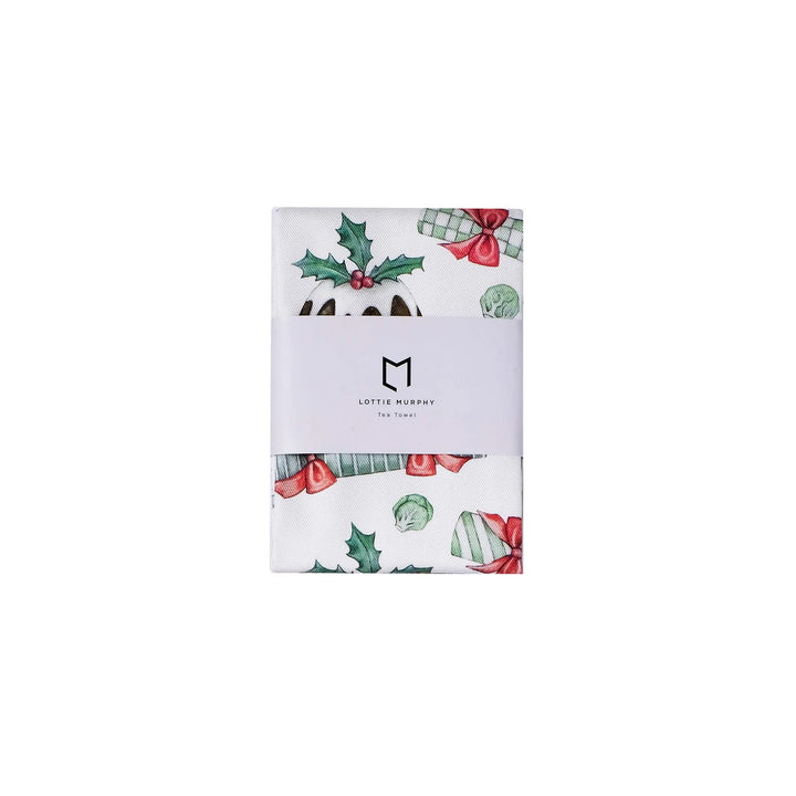 Christmas Feast Tea Towel