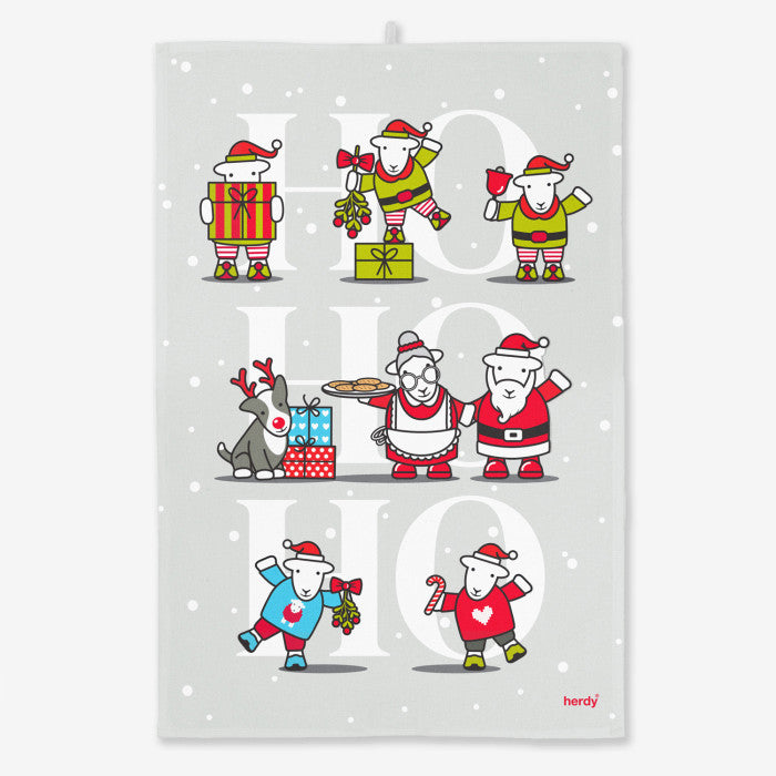 Herdy Limited Edition Christmas 2025 Tea Towel