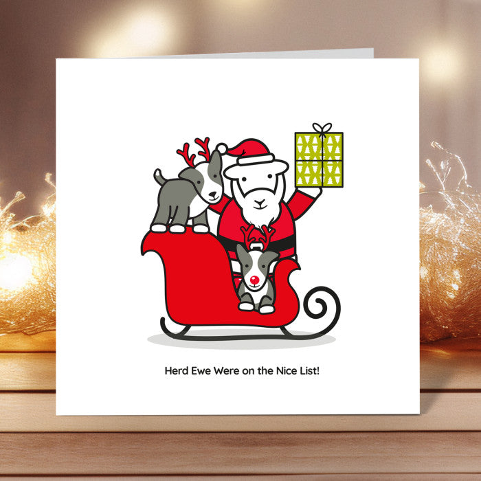 Herdy Christmas Card 6 Pack- 2025