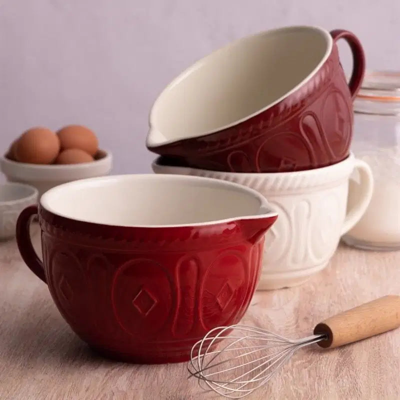 Colour Mix Red Batter Bowl