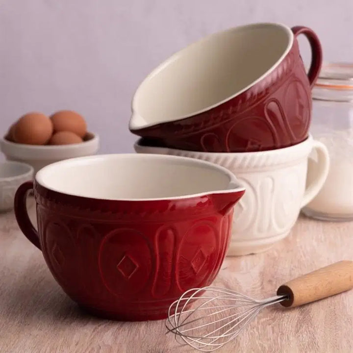 Colour Mix Red Batter Bowl