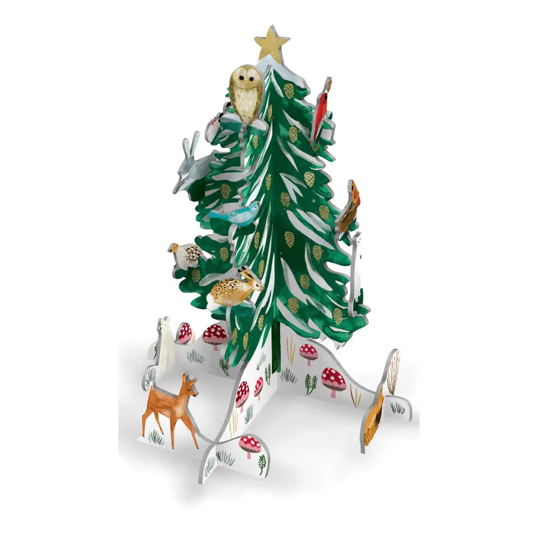 Christmas Conifer Festive Scene Pop and Slot Scene