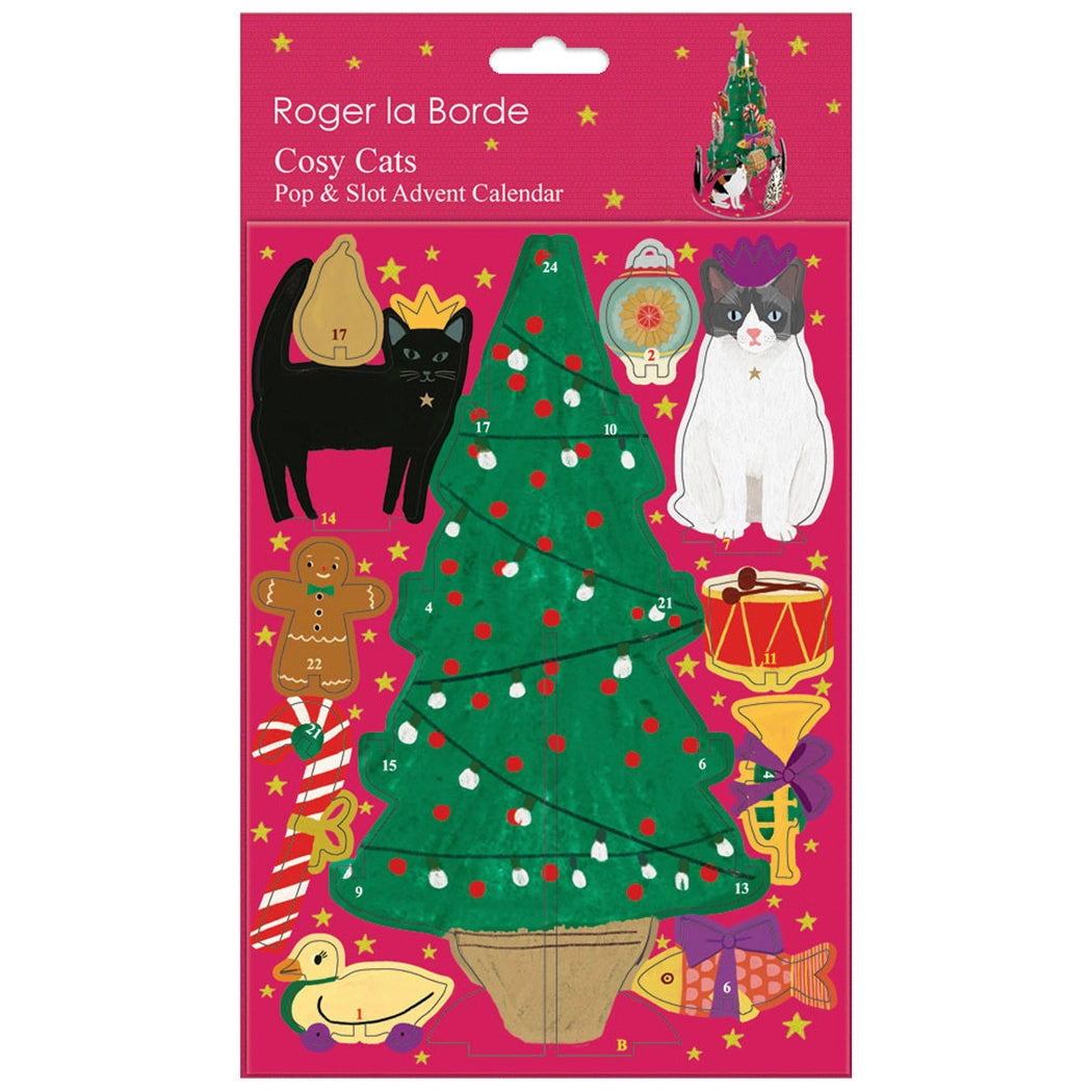 Cozy Cat Tree Petite Pop and Slot Advent Calendar