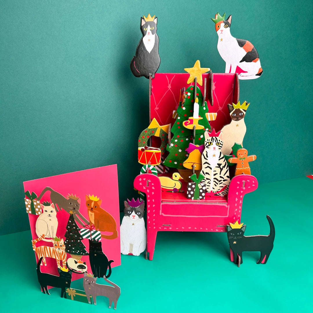 Cosy Cats Pop and Slot Advent Calendar