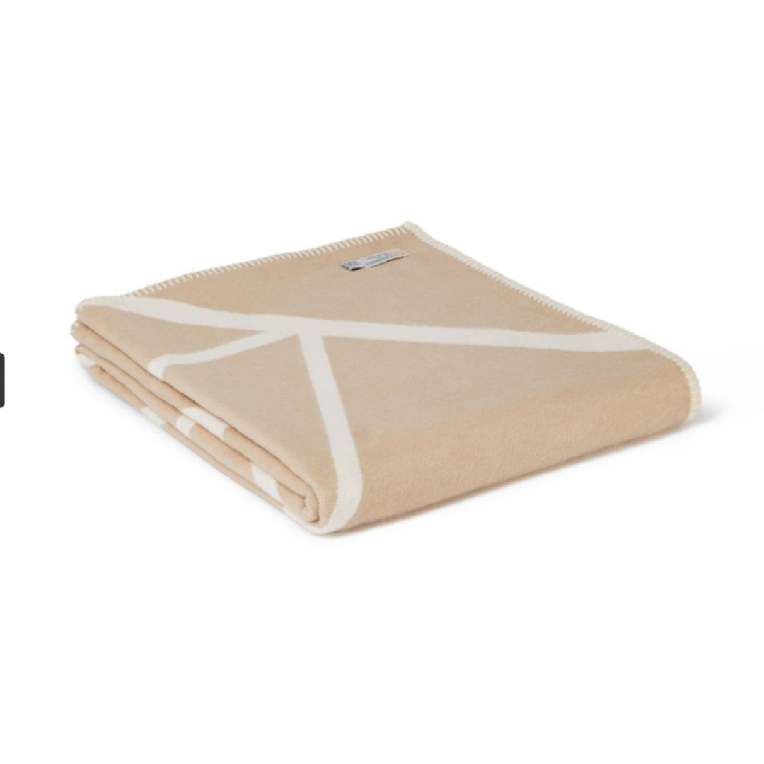 Cotton Twig Throw Vintage with Cream