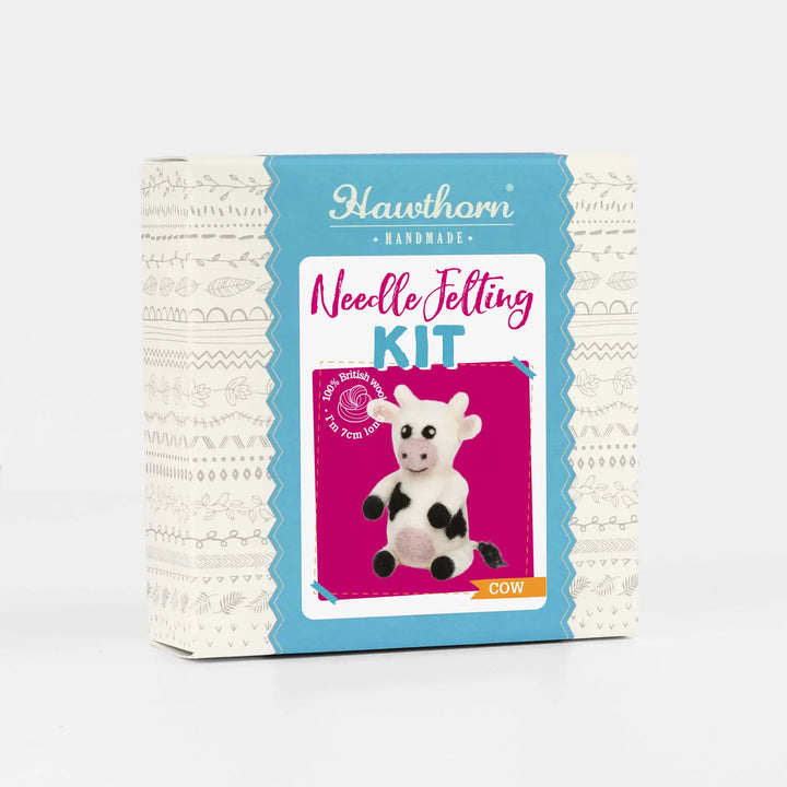 Cow Mini Felting Kit