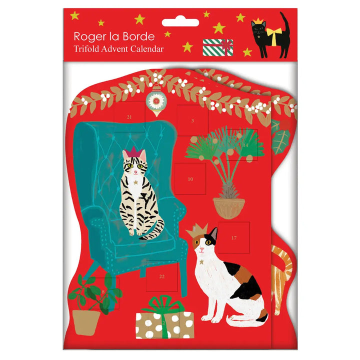 Cozy Cats Tri-Fold Advent Calendar