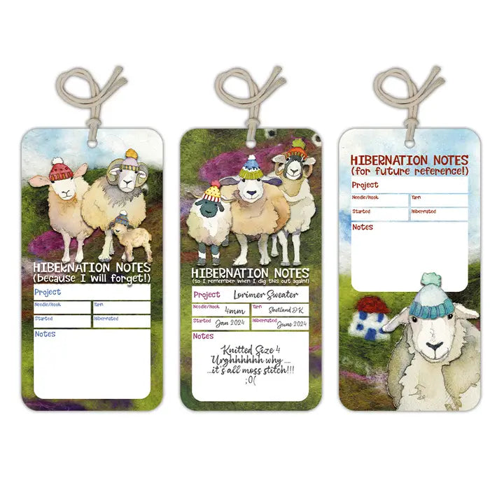 Happy Sheep Hibernation Tags
