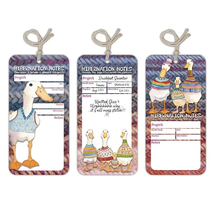 Dapper Ducks Hibernation Tags