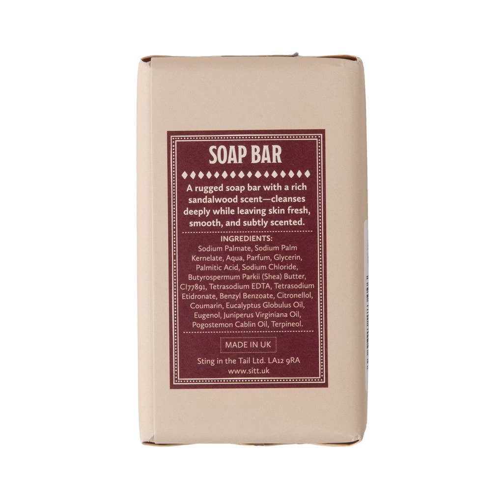 'Gent's Heritage' Sandalwood Soap Bar 190g
