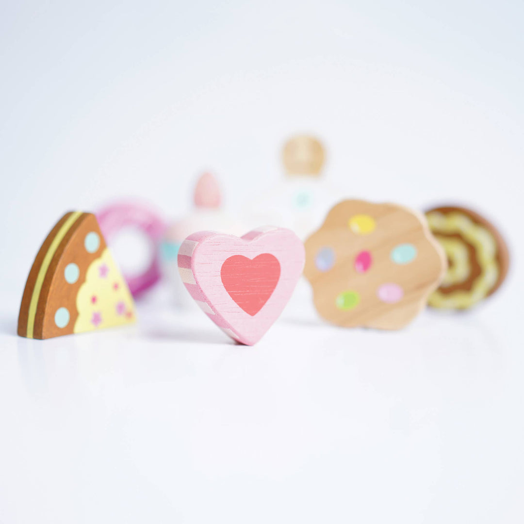 Three Tier Cake Stand with Hearts