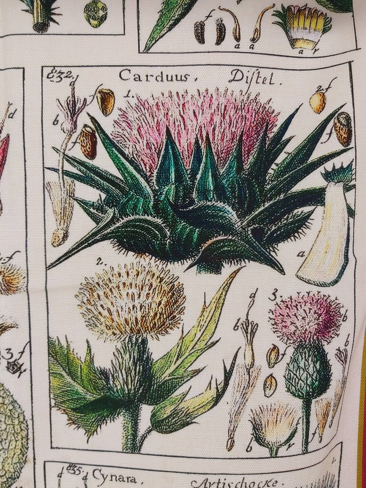 Thistle Antique Print Tea Towel