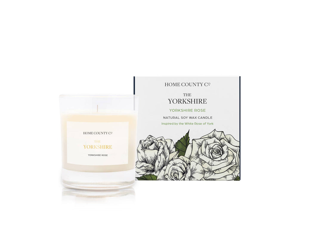 The Yorkshire- Yorkshire Rose Candle