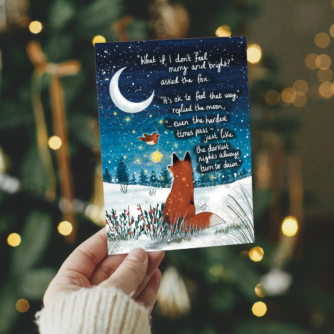 'Darkest Nights' Greeting Card