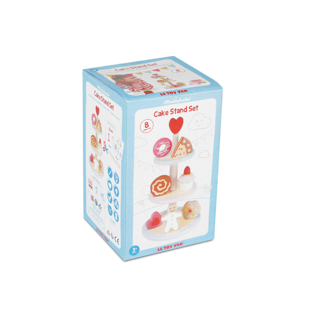 Three Tier Cake Stand with Hearts