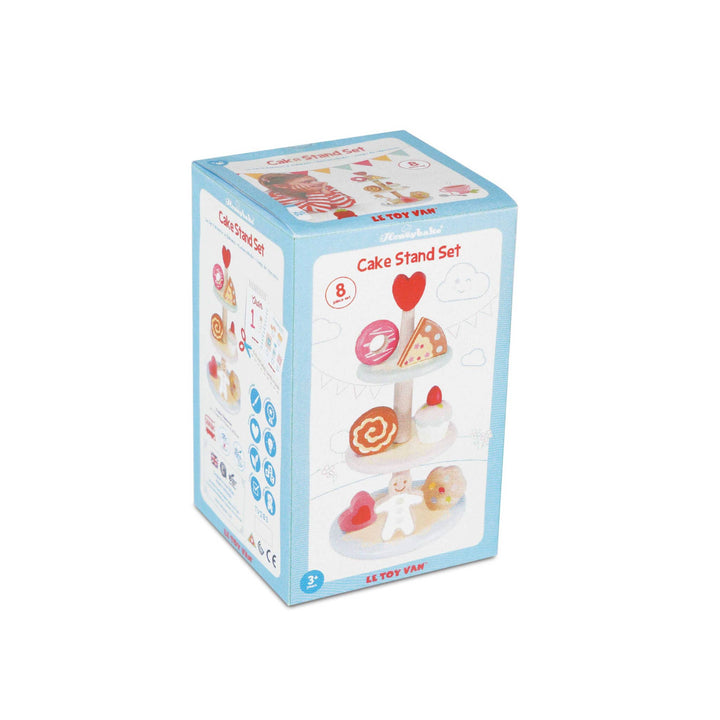 Three Tier Cake Stand with Hearts