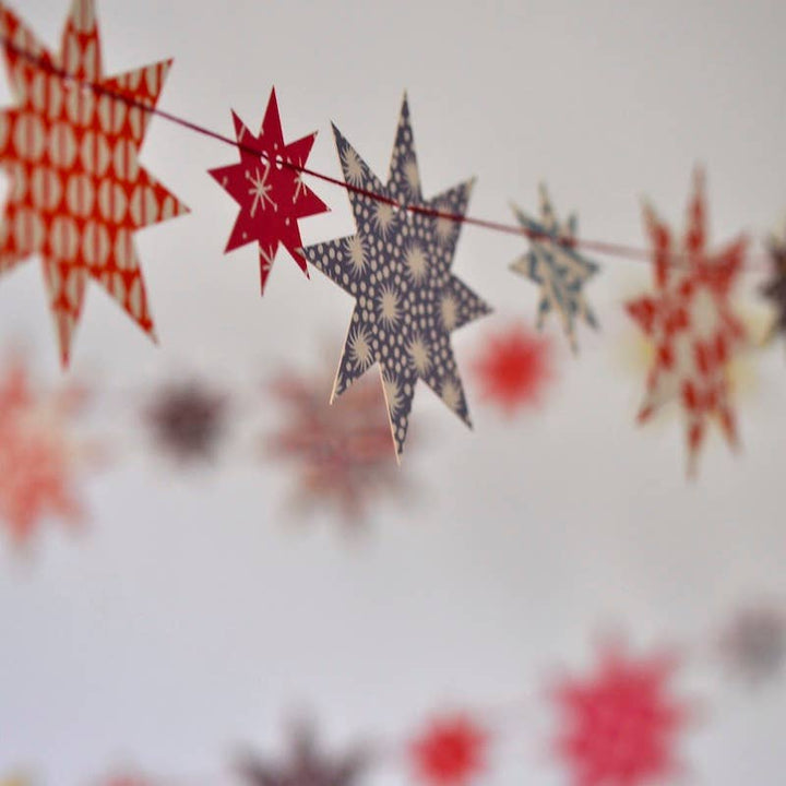 Make A Star Paper Garland