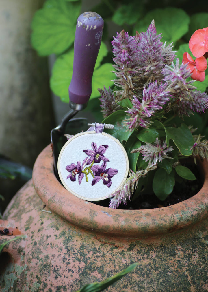Royal Horticultural Society Orchids Embroidery Kit