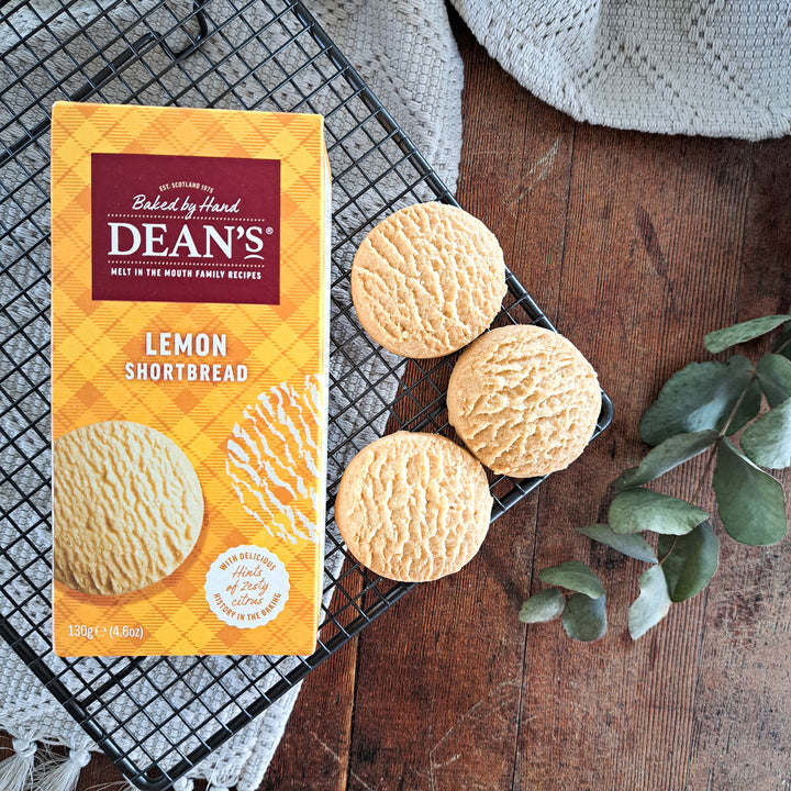 Dean's Lemon Shortbread Rounds 130g
